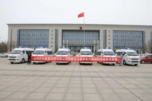 滨州 一爱心公司向阳信县捐赠6辆救护车支援抗疫