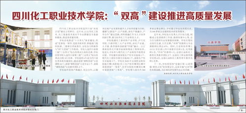 四川化工职业技术学院 双高 建设推进高质量发展