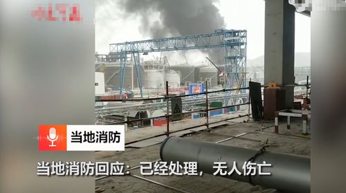 山东枣庄一化工厂突发大火,滚滚浓烟直上云霄,目击者 新化工厂